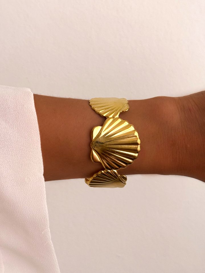 Bracelet Coquillage Or