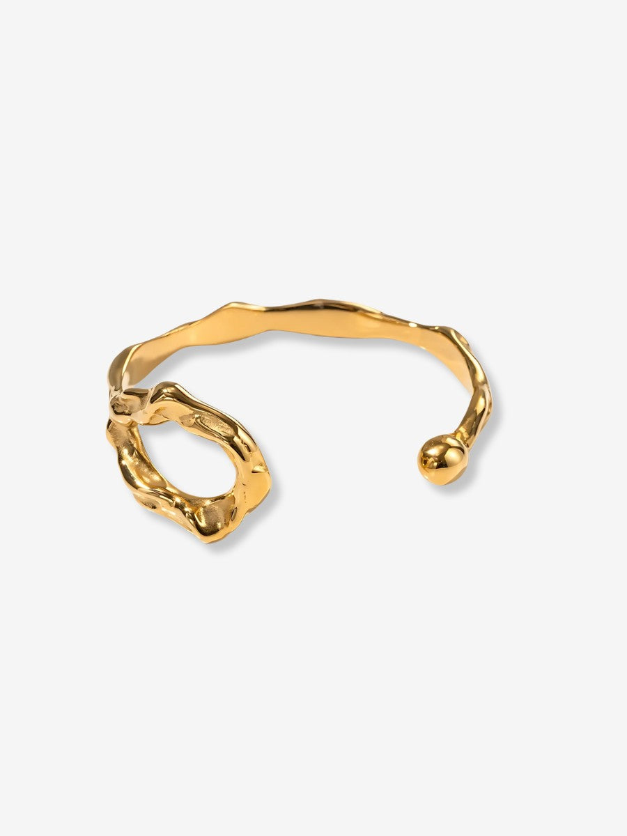 Bracelet Manchette Doré