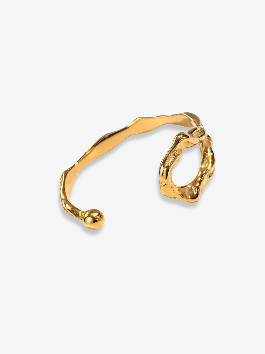 Bracelet Manchette Doré
