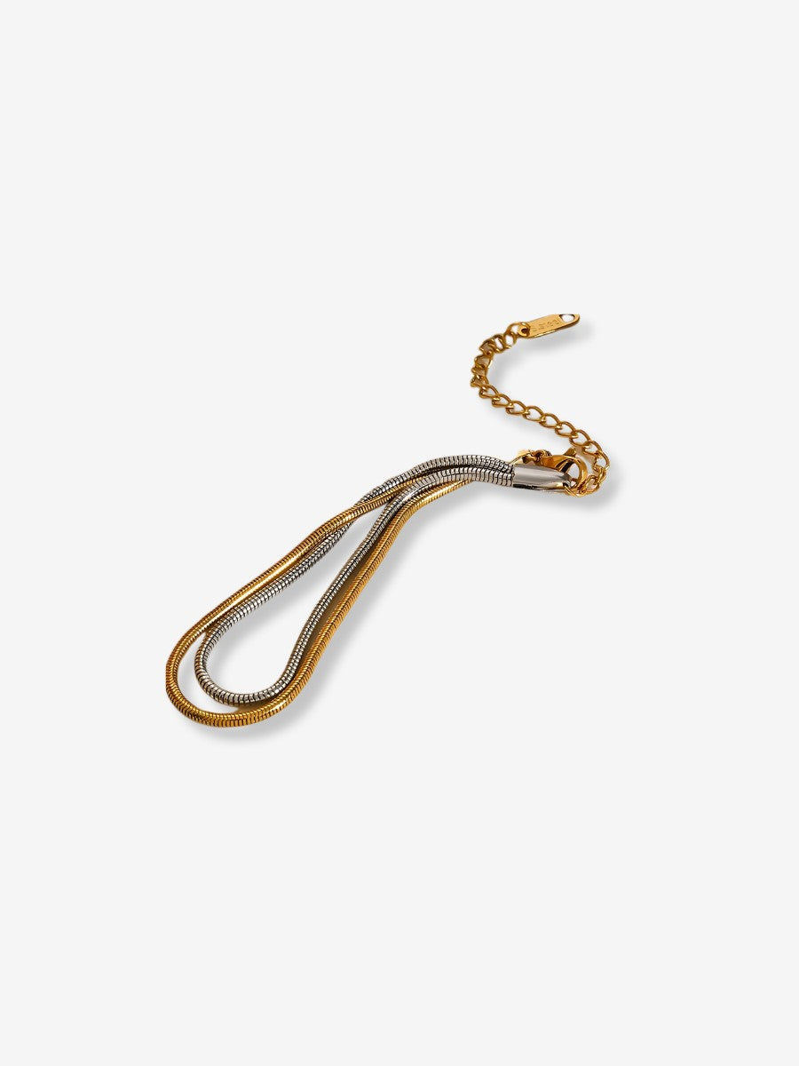 Bracelet Bicolore Femme