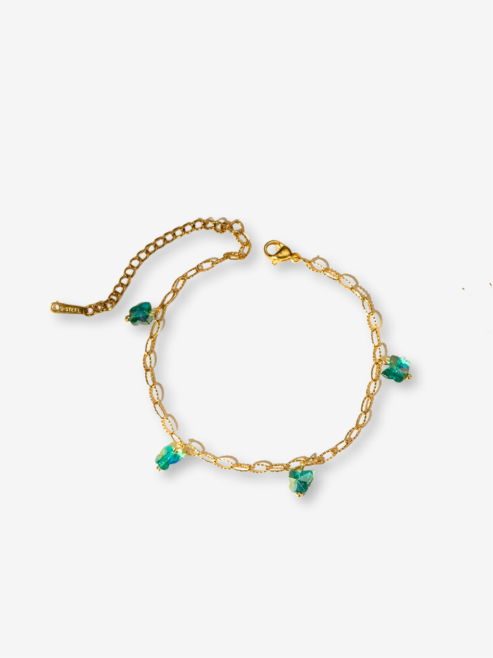 Chaine de Cheville Acier Inoxydable Doré