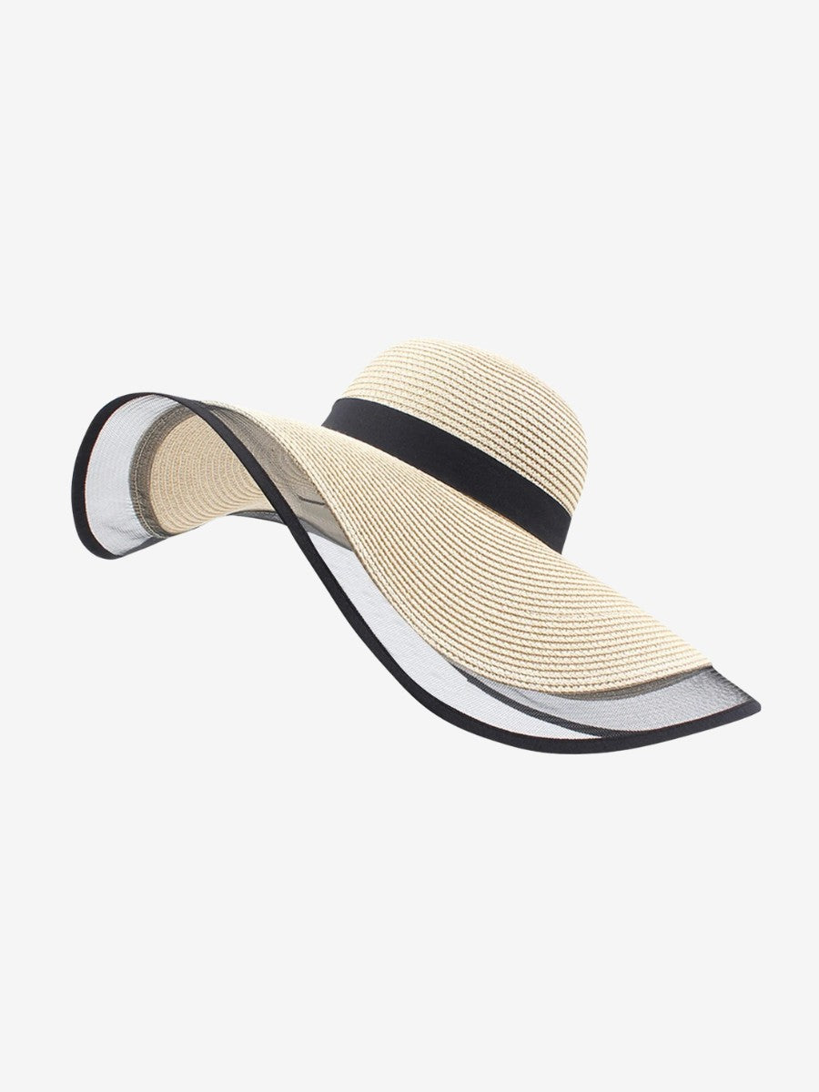 chapeau de paille femme boheme creme