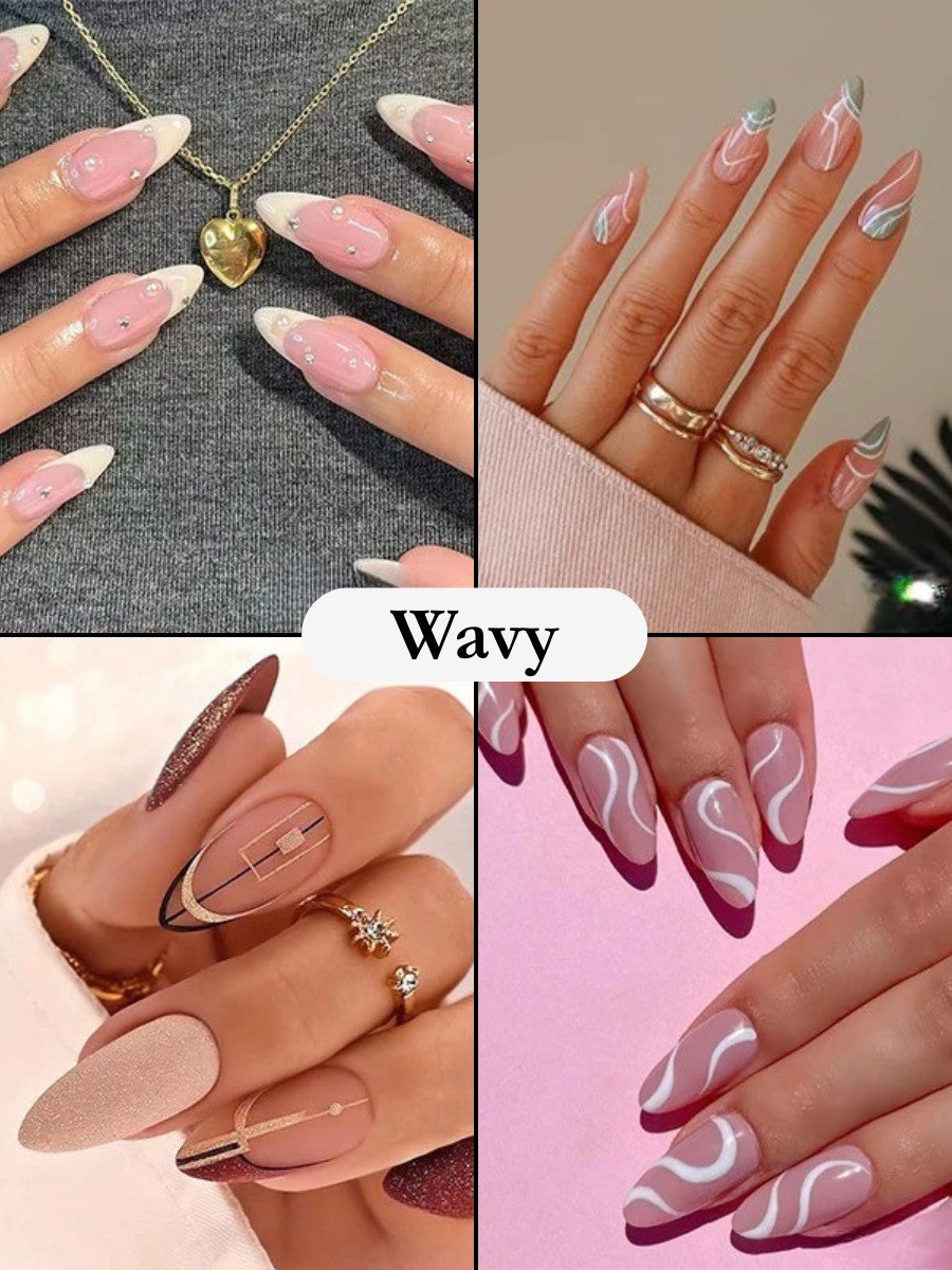 Faux Ongles Autocollants | Coffret Mani-Feste